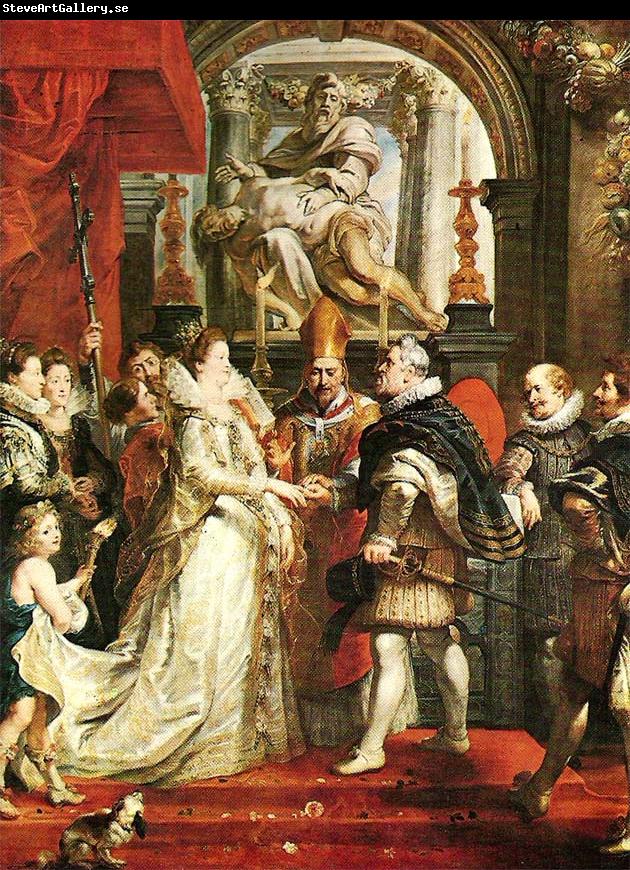 Peter Paul Rubens the proxy marriage of marie de medicis